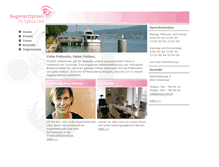 Tablet Screenshot of praxis-link.ch